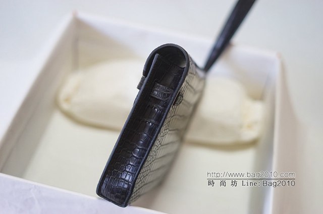 Hermes包包 愛馬仕手提肩背包 鱷魚皮 男女同款  tdh2248